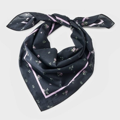 Cotton Medallion Floral Baroque Square Scarf - Universal Thread™ Red | Target