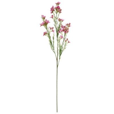 Allstate Floral 27" Pink Waxflower Artificial Silk Floral Spray | Target