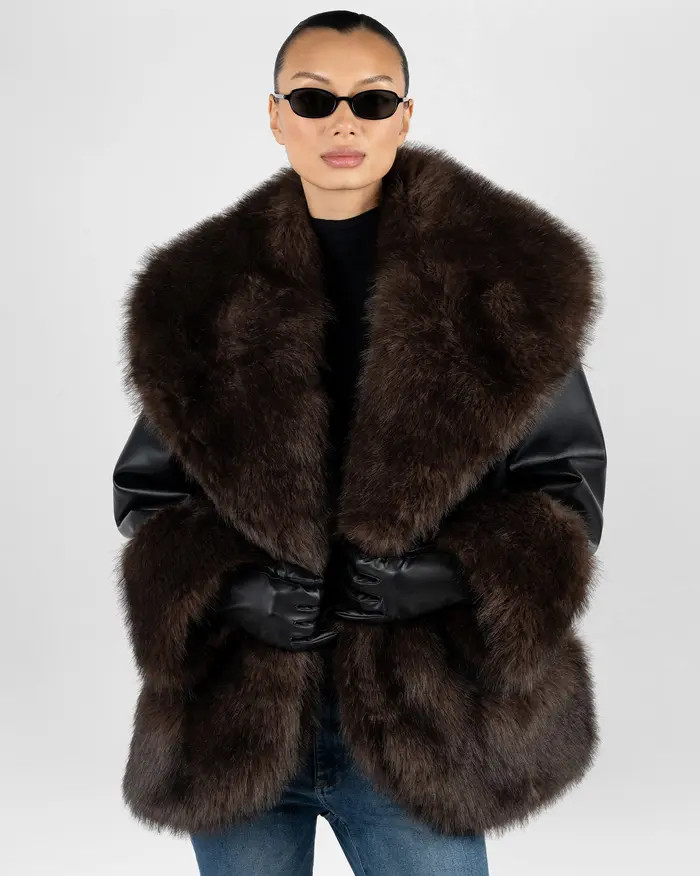 Cocoon Fur Jacket | Nordstrom