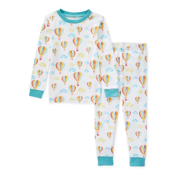 Up in the Clouds Organic Snug Fit Pajamas | Burts Bees Baby