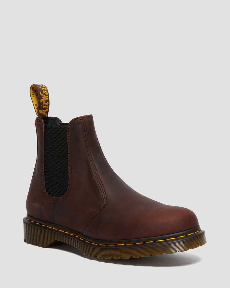 2976 Waxed Full Grain Leather Chelsea Boots | Dr Martens (UK)