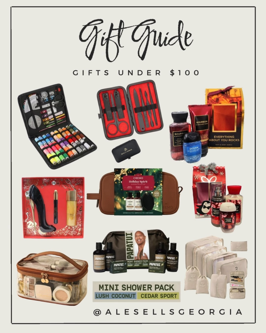 Amazing gifts under $100! Perfect personal care and beauty kits, tools, and travel organizers for everyone on your list! #giftsunder100 #holidaygifts #personalcare 

 #LTKGiftGuide #LTKHoliday #LTKSaleAlert