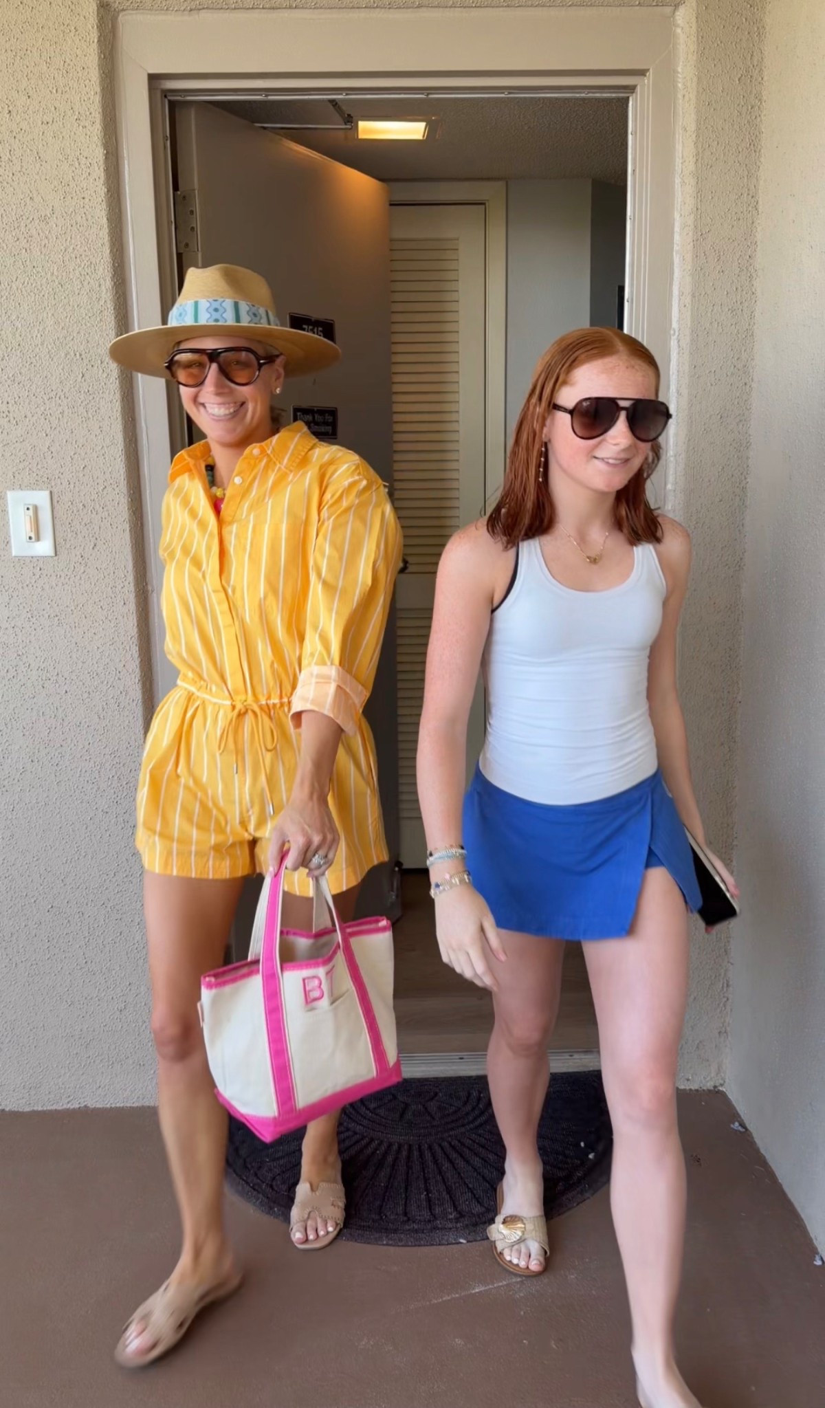 What we wore to lunch! My romper is by pistola linked but this color way is only available through Nuuly I believe size XS
Cammie’s skort is free people

#LTKPetite #LTKmomlife #LTKootd