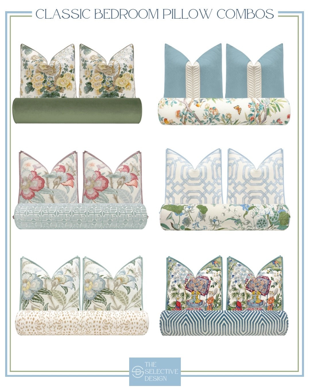 Designing a classic bedroom just got easier ✨

These bedroom pillow combos are the perfect mix of classic pattern play and timeless style.
Mix florals, geometrics, and luxe textures for a layered, traditional bedroom style that feels fresh and cozy.

Bedroom design | traditional bedroom | timeless bedroom | classic bedroom | Grandmillennial bedroom design


#LTKHome #LTKOver40