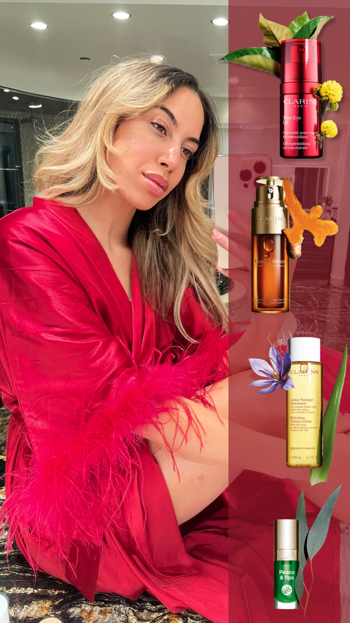 My must have glassy/glowing skin care favorites from @clarinsusa and you can find them all @sephora during their biggest sale of the season! #ad #partner
