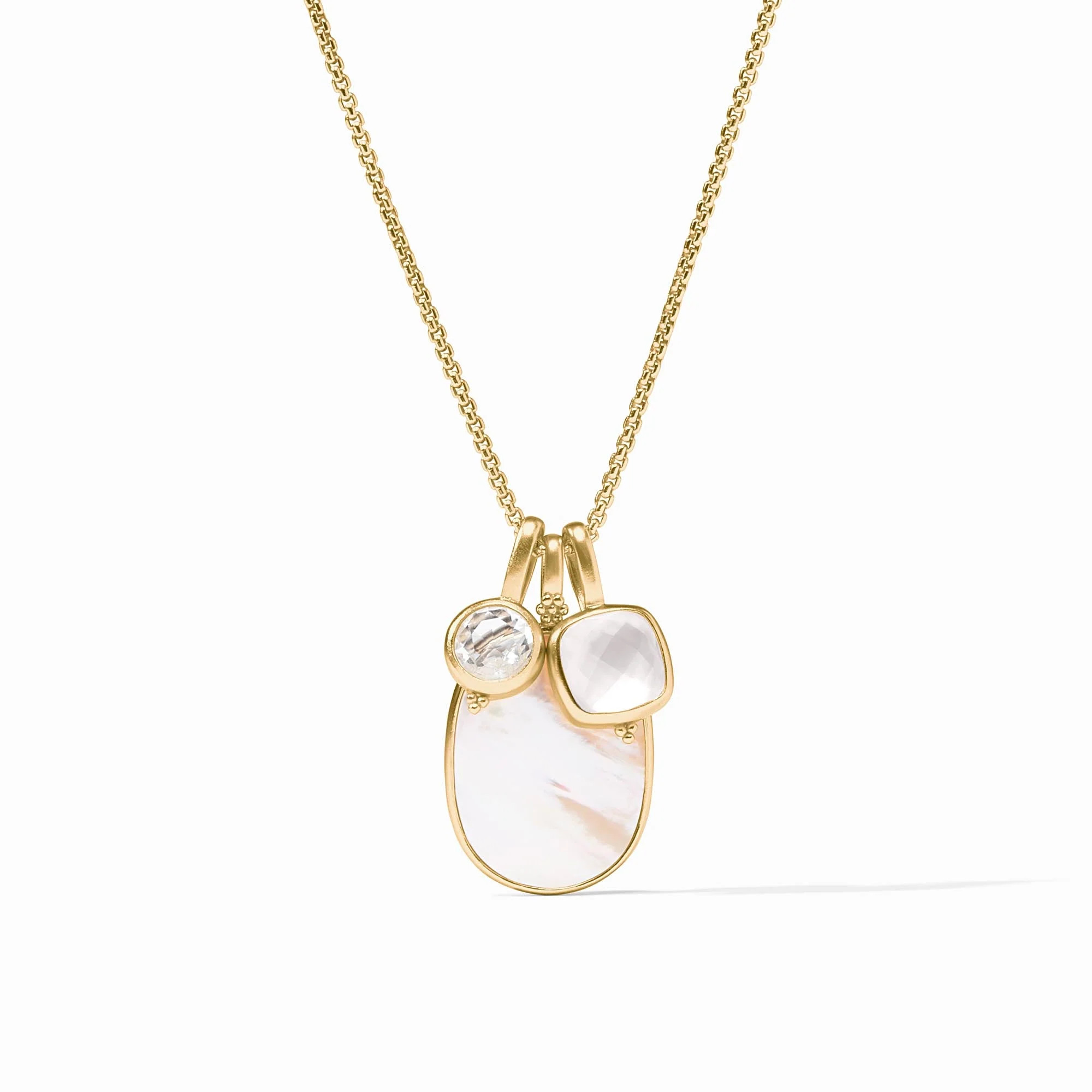 Kaleidoscope Gemstone Charm Pendant Necklace | Julie Vos | Julie Vos