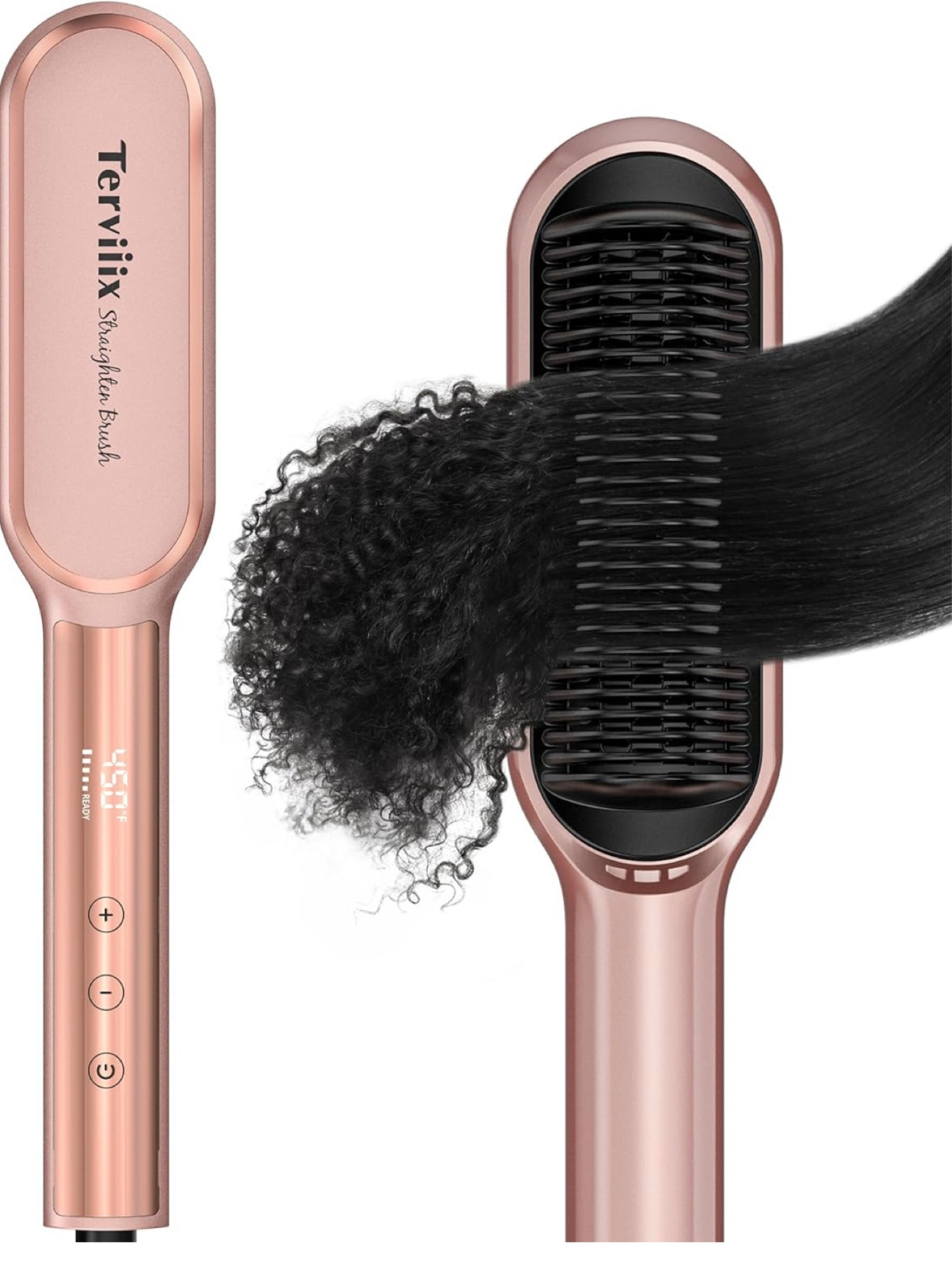 15% off 🎉

Terviiix Frizz Buster Ionic Hair Straightener Brush with MCH Heater - Rapid 450°F in 20S, Hair Straightener Comb for Efficient One-Pass, Anti-Scald, 13 Heat Settings, Digital Display, Dual Voltage

#LTKSaleAlert #LTKBeauty #LTKGiftGuide