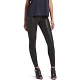 Kendall + Kylie Women's Pebbled Faux Leather Leggings, BLACK, Extra Large | Amazon (US)