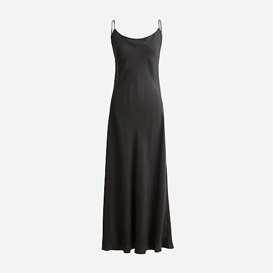 Slip Dress, Fall Dress, Fall Dresses, Fall Midi Dress, Satin Dress | J.Crew US