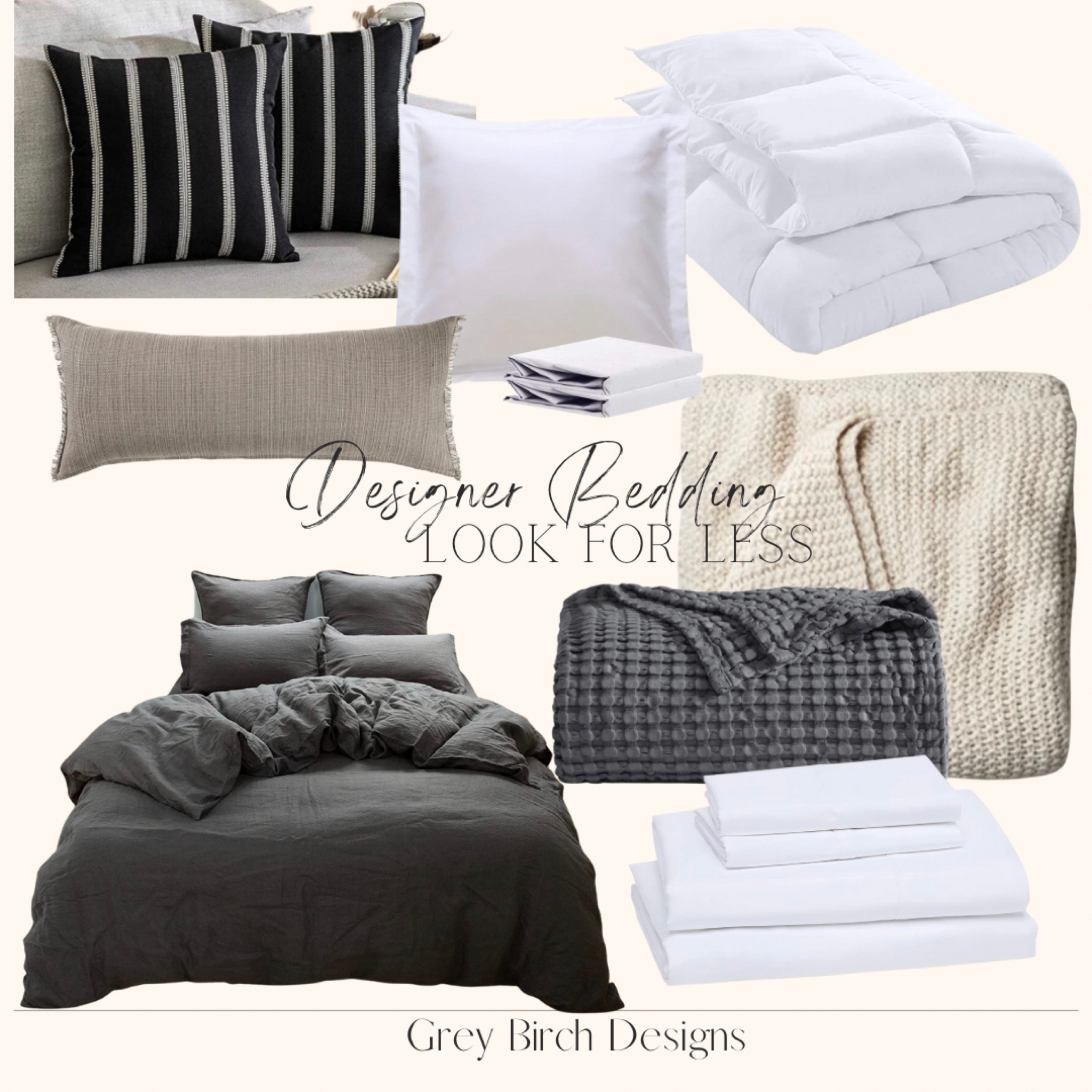 Designer bedding look for less

#LTKhome #LTKFind #LTKsalealert