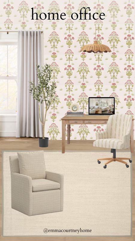 Block print cottage core home office!

The wallpaper also comes in other colours from morris & co and wallpaper direct 

#LTKstyletip #LTKFind #LTKhome