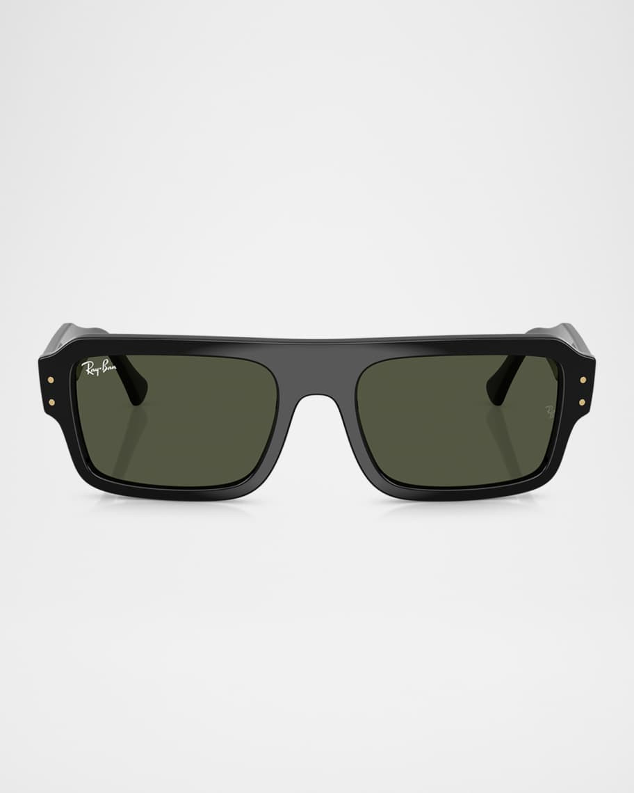RB4454 Acetate Rectangular Sunglasses | Neiman Marcus