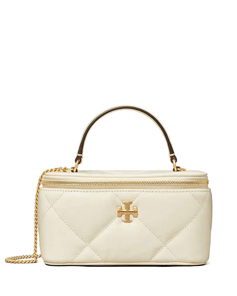 Tory Burch Kira Diamond Quilted Leather Vanity Bag | Bloomingdale's (US)