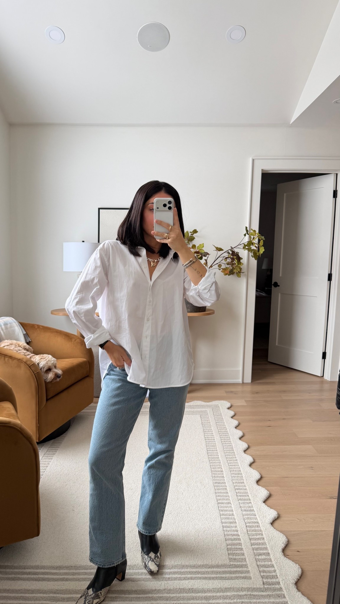 Outfit of the day
Shirt - XS
Jeans - size 25 short

#LTKwinter #LTKcanada #LTKworkwear