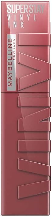 Maybelline Super Stay Vinyl Ink Longwear No-Budge Liquid Lipcolor Makeup, Highly Pigmented Color ... | Amazon (US)