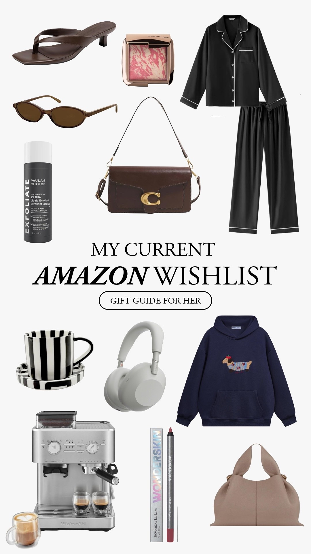 my current Amazon wishlist 🤍 here is what is currently in my Amazon cart and my top picks for this week! 



my current Amazon wishlist, chic girl aesthetic, Amazon chic finds, Amazon must haves, Amazon gift guide, gift guide ideas, wish list for her, girl guide for her, Amazon wish list ideas, trending Amazon finds, chic Amazon fashion finds, trending fashion must haves, trending accessories, outfit ideas, stylish Amazon finds, fashion girl essentials, Amazon fashion favorites, chic everyday accessories, Amazon fashion inspo, affordable trendy fashion finds

#LTKstyletip #LTKgiftguide #LTKcanada