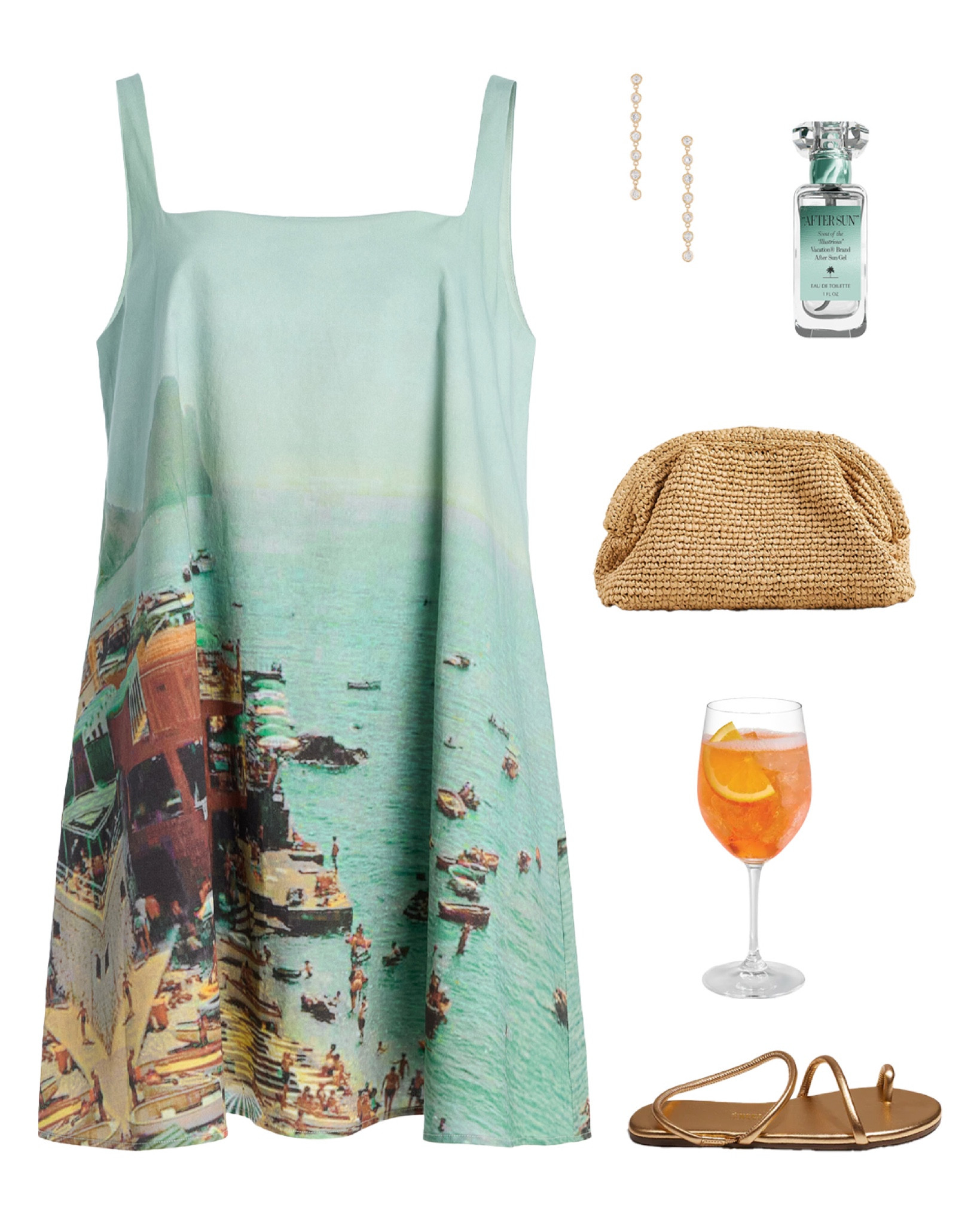 Summer dress outfit idea 🍋‍🟩