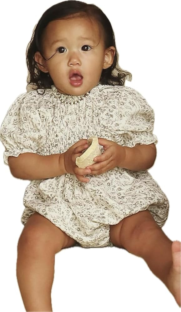 NOTHING FITS BUT Baby’s Classic Cotton Modal Dress, Hana Onesie, Infant’s Casual Bodysuit | Amazon (US)