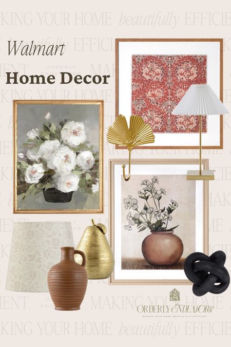 NEW Walmart home decor. Vintage prints. Accent decor. Gold decor. #homedecor 

#LTKhome