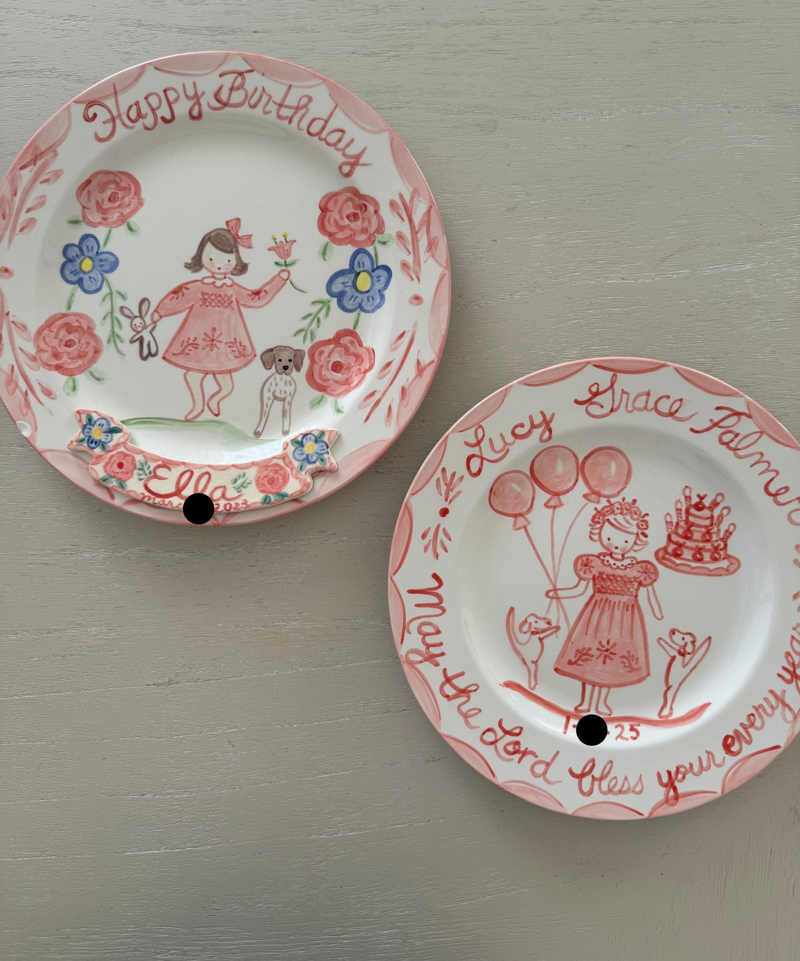 The sweetest birthday plate heirloom! I love how sweet and special these are 

#LTKmomlife #LTKKids #LTKBaby