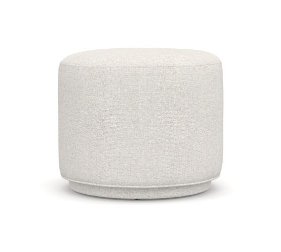 Jake Upholstered Swivel Stool | Pottery Barn (US)