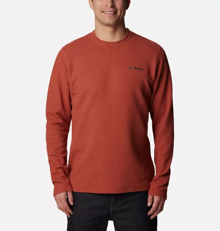 Men's Pine Peak™ II Waffle Long Sleeve Crew | Columbia Sportswear