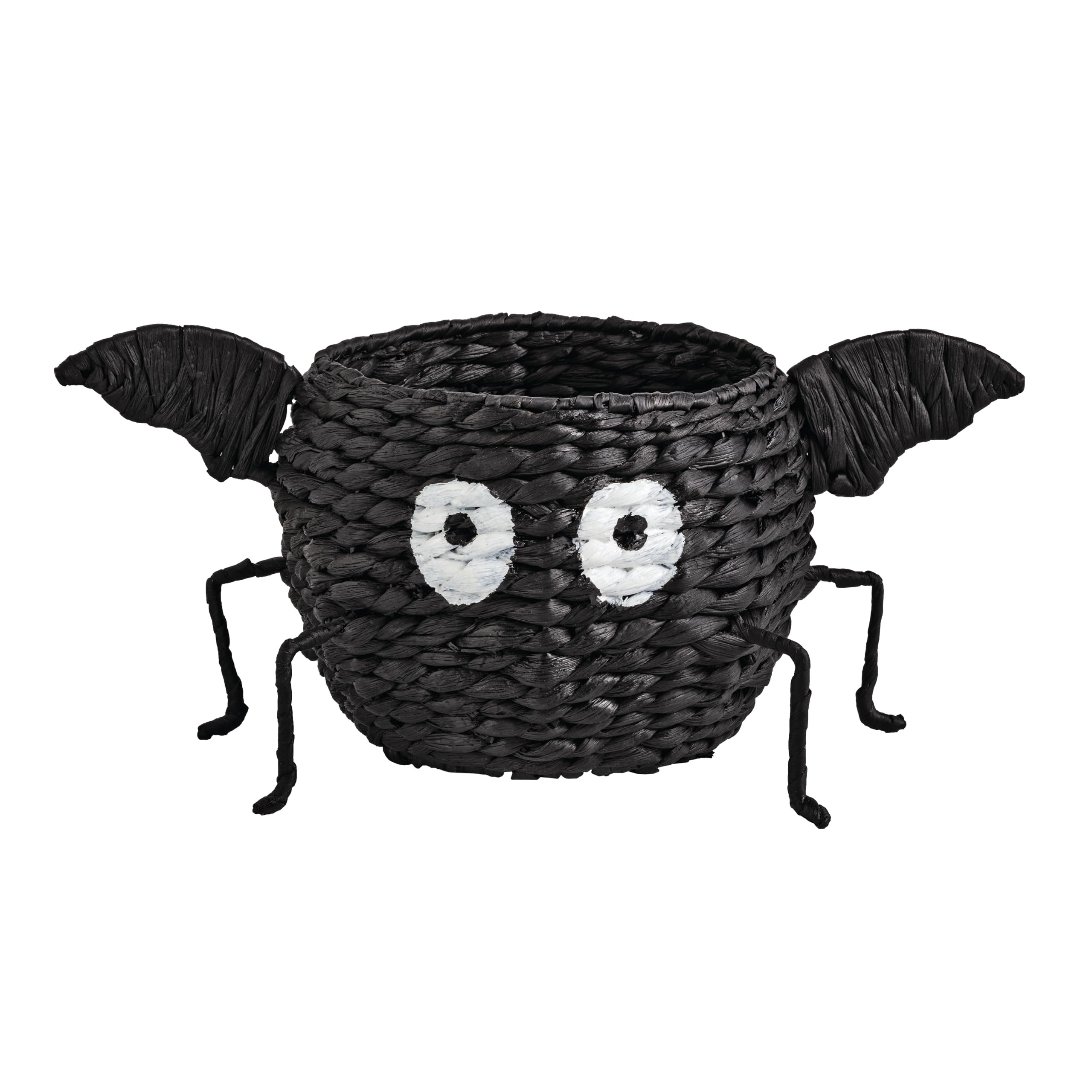 Mud Pie Halloween Hyacinth Footed Bat Candy Bowl | Amazon (US)
