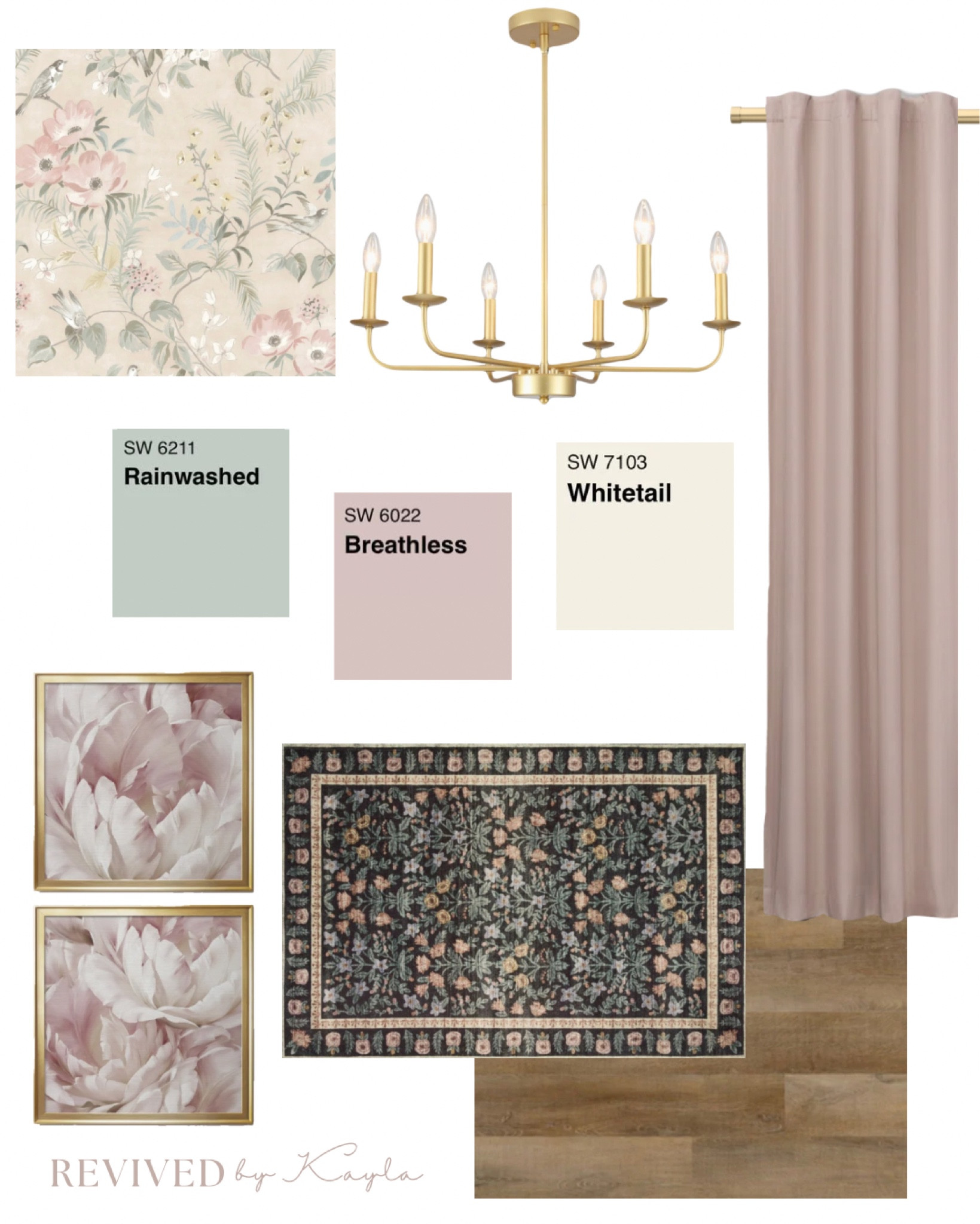 Blush pink, green, and gold home decor color palette ✨

#homedecor #colorpalette #homecolors #diningroom #pinkandgold #homedecorinspo #home 

#LTKFindsUnder100 #LTKHome #LTKFindsUnder50