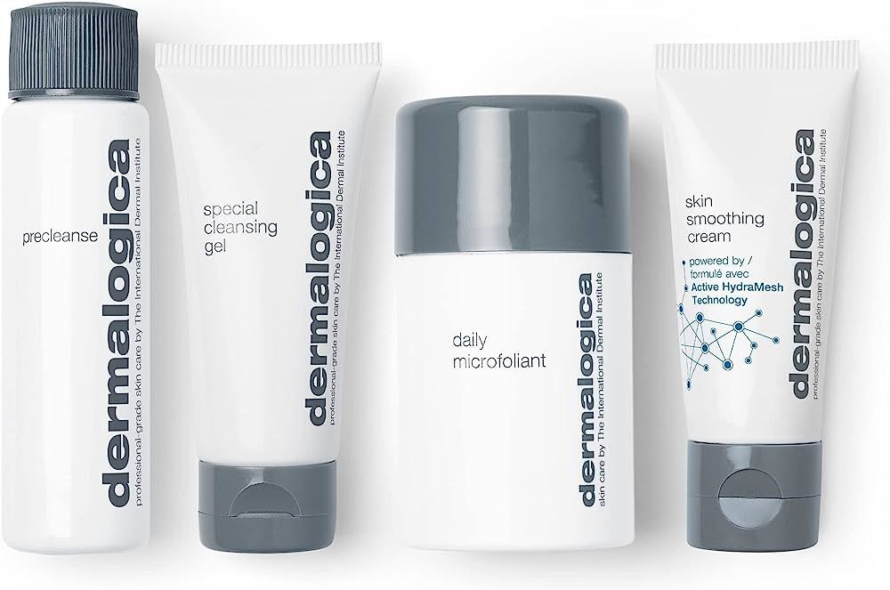 Dermalogica Discover Healthy Skin Kit - Includes: Precleanse, Face Wash, Face Exfoliator, & Moist... | Amazon (US)