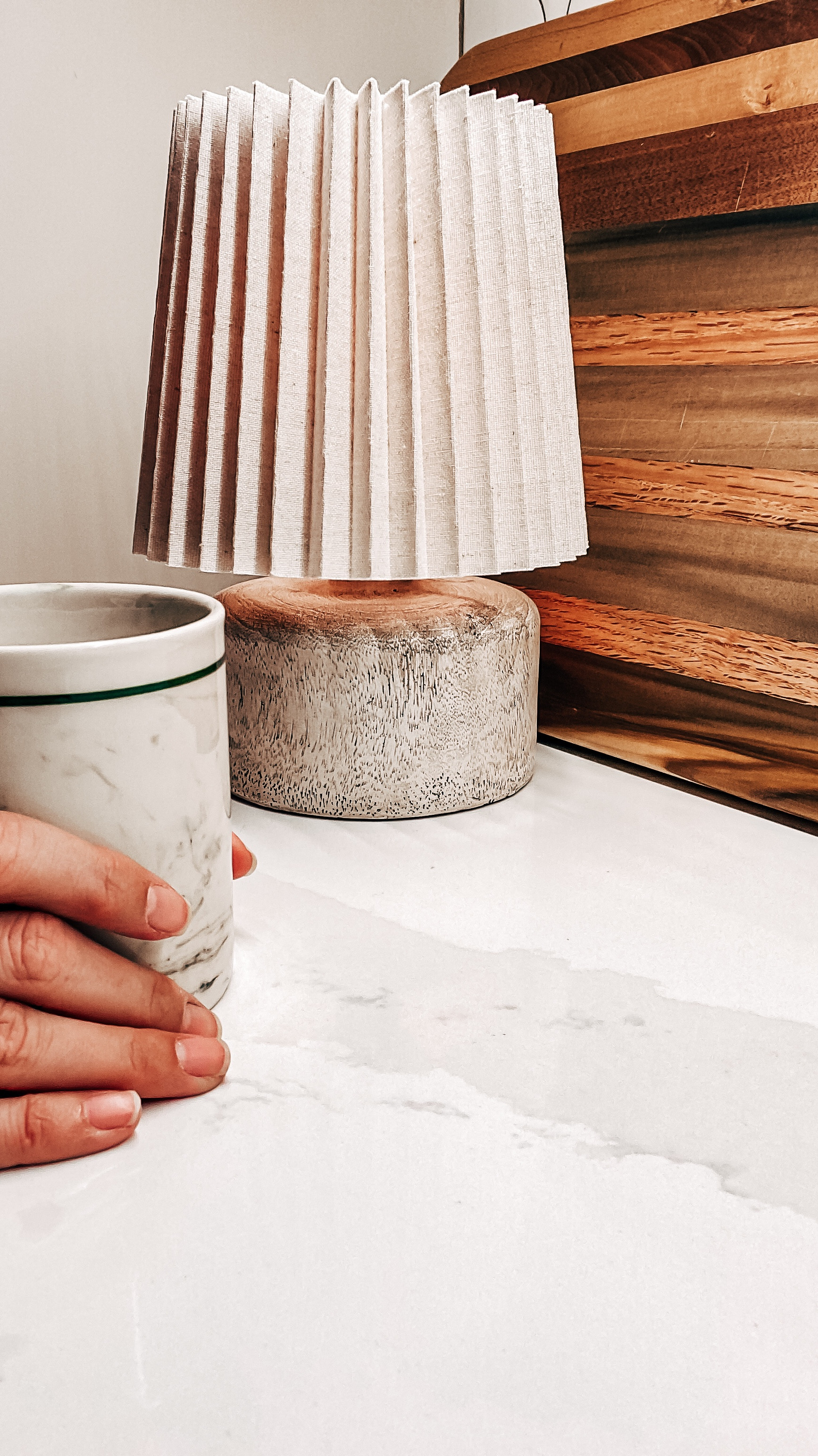 Cutest $10 lamp I’ve ever seen 👀 
:
It’s perfect for your kitchen countertops because bulb isn’t super high powered. Trust me from experience, you want a small bulb to keep underneath your cabinets becoming too hot 😬

#LTKHome #LTKWatchNow #LTKMostLoved