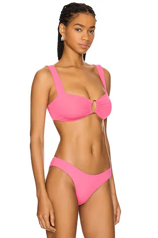 LSPACE Willow Bikini Top in Bubblegum Pink from Revolve.com | Revolve Clothing (Global)