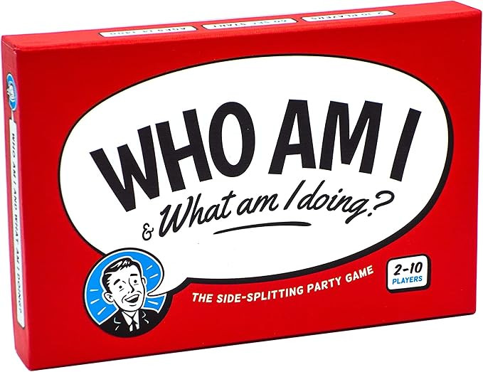 Who Am I (& What Am I Doing?) - 2-10 Player Funny Impressions Game for Adults & Teens (14+) | Amazon (UK)