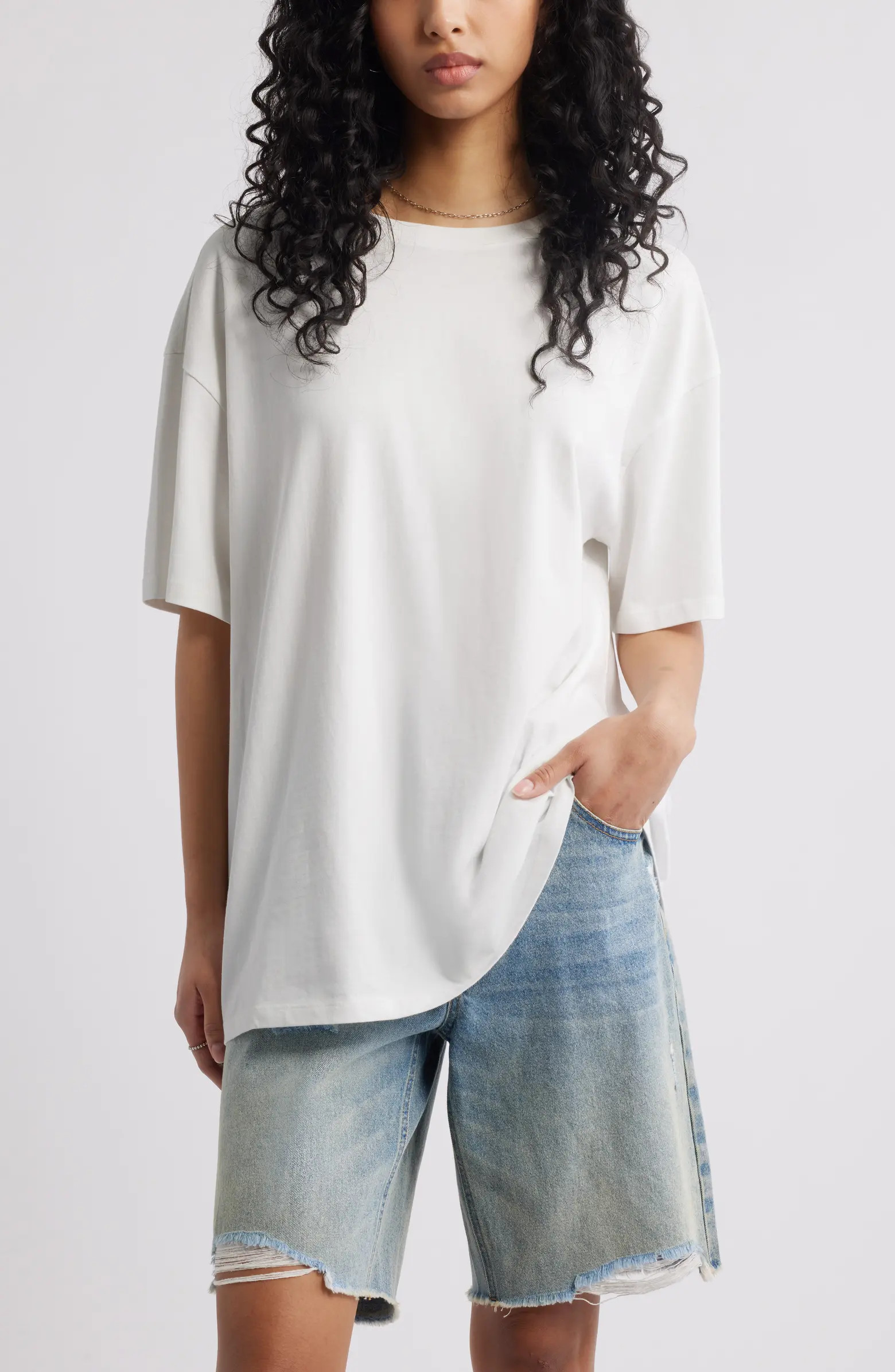 Washed Oversize Cotton T-Shirt | Nordstrom
