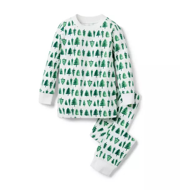 Good Night Pajamas In Evergreen Trees | Janie and Jack