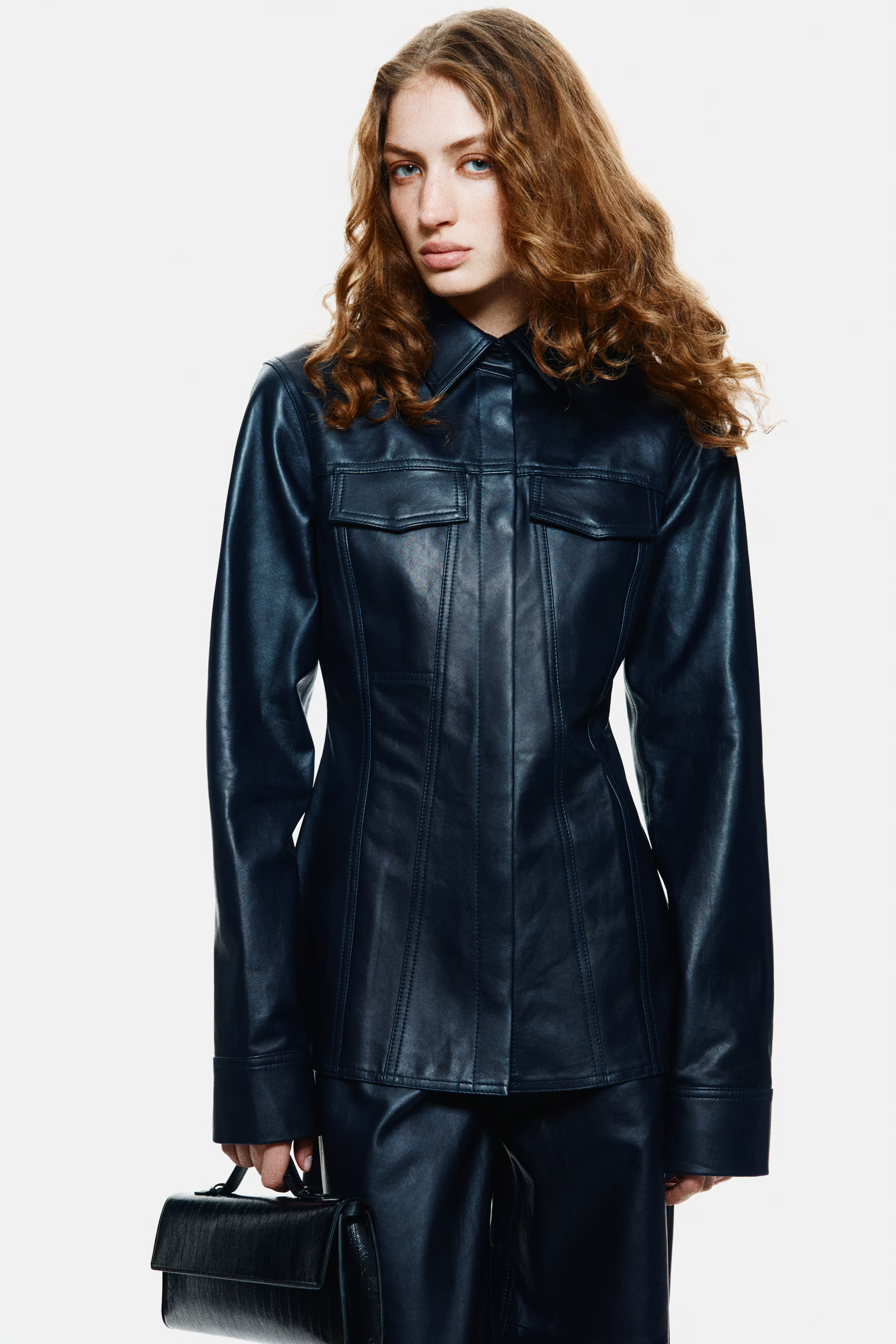 Chemise en cuir | H&M (FR, IT, ES, PT, BE)