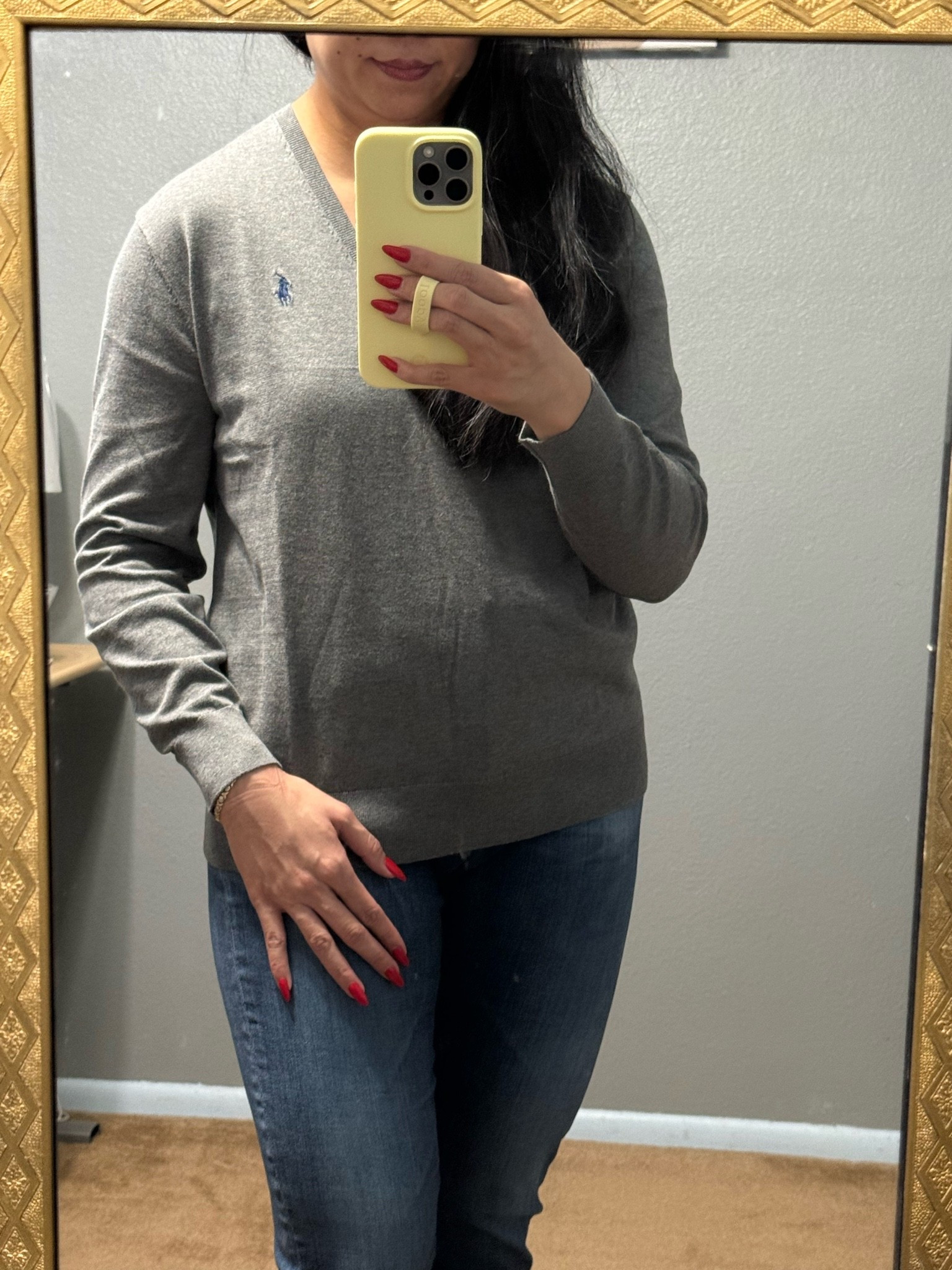 One of my favorite purchases is this cotton V neck sweater from the Nordstrom Anniversary Sale!

It’s currently sold out, but if you’re able to snag it, do size down if you want a more fitted look!

#LTKootd #LTKSaleAlert #LTKSeasonal