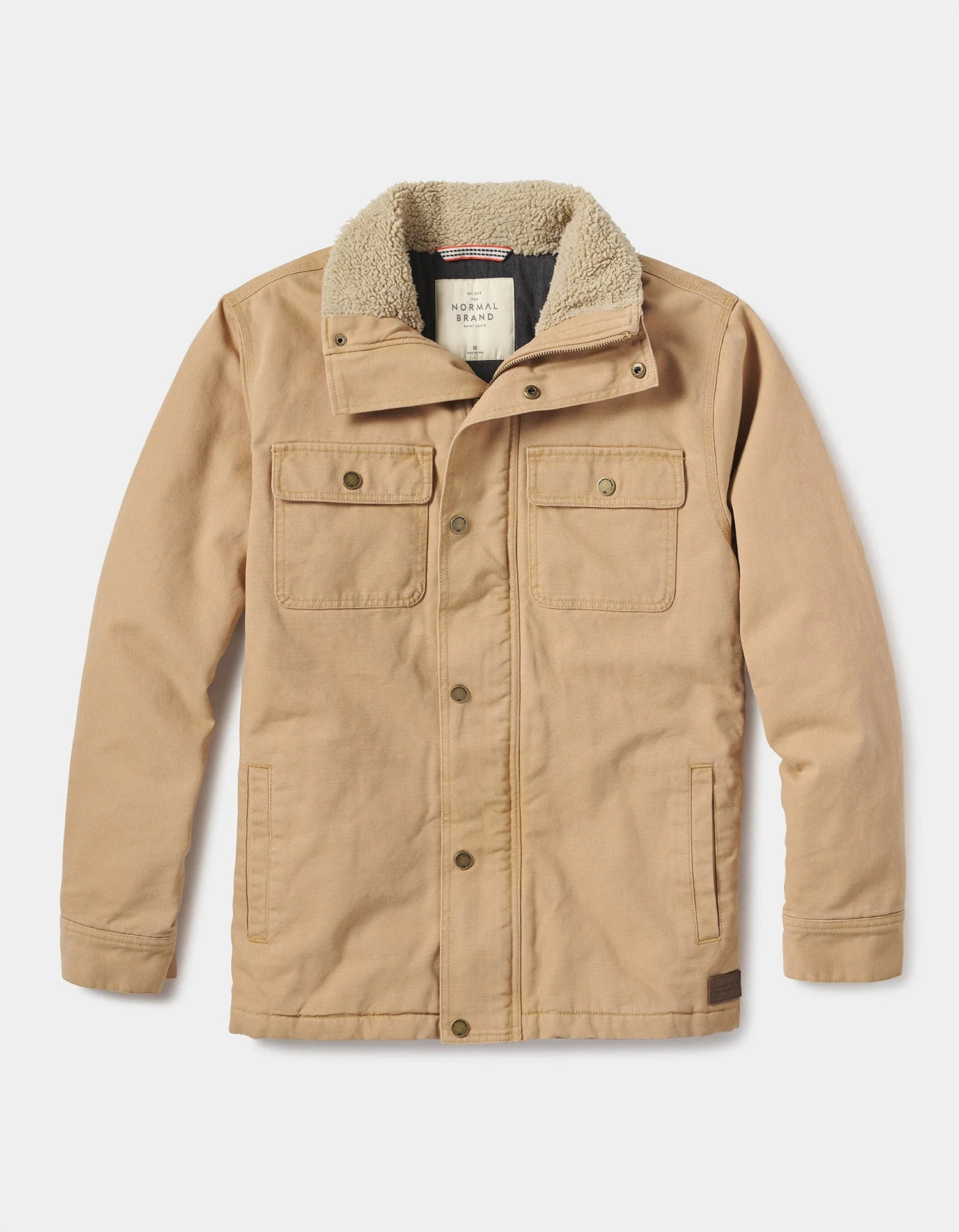 Canvas Chore Coat in Umber | The Normal Brand