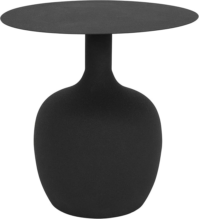 Creative Co-Op Metal Textured, Black, KD Table | Amazon (US)