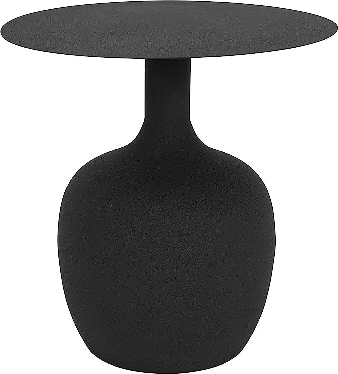 Creative Co-Op Metal Textured, Black, KD Table | Amazon (US)