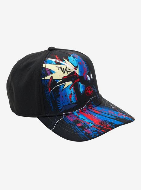 Marvel Spider-Man: Across The Spider-Verse Miles Snapback Hat | Hot Topic | Hot Topic