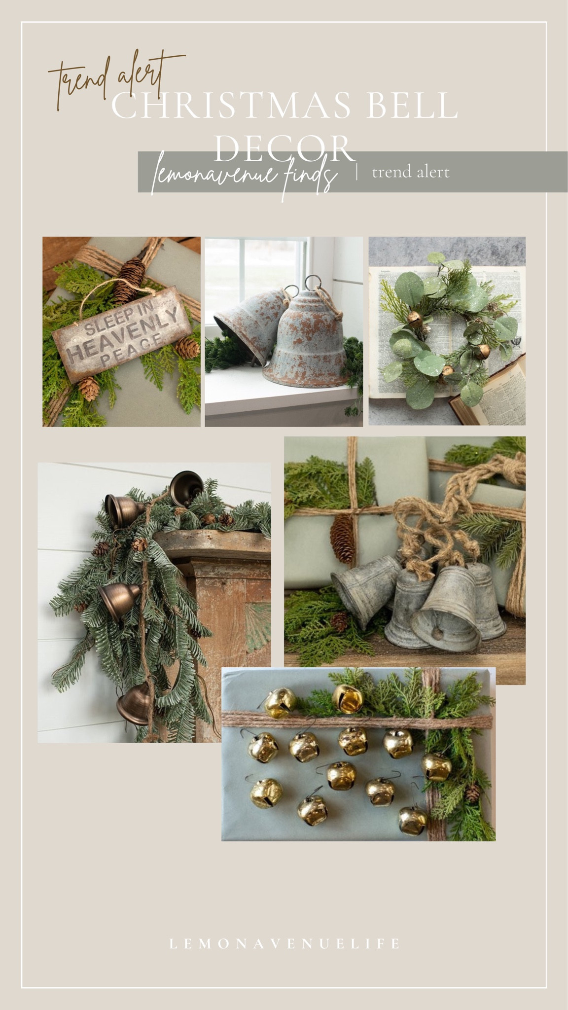 Trend alert } bell decor 

#LTKHoliday #LTKhome #LTKSale