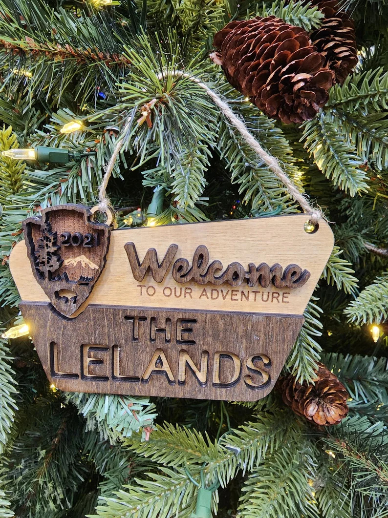 Christmas National Park Sign Ornament NPS Outdoor - Etsy | Etsy (US)