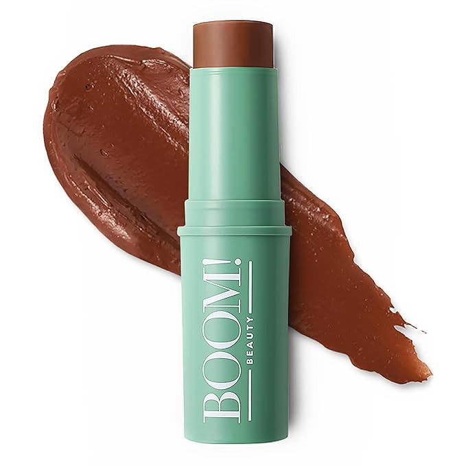 BoomStick Bronze ™ 3-in-1 Cream Blush Stick for Eyes, Lips & Cheek, Long-Wearing Blendable & Bu... | Amazon (US)