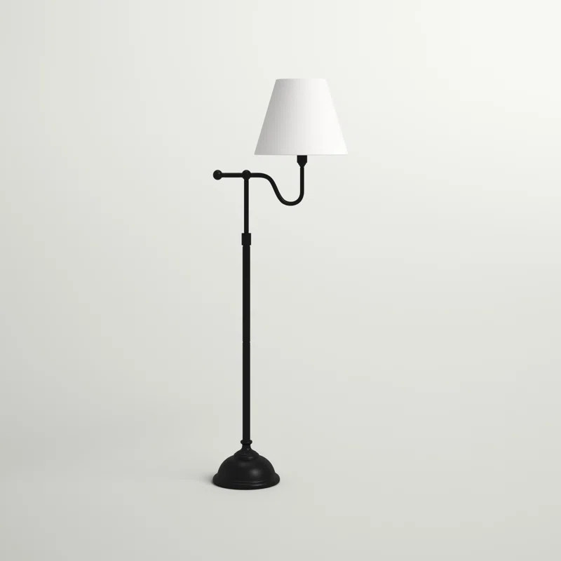 Bartonville 63" Swing Arm Floor Lamp | Wayfair North America