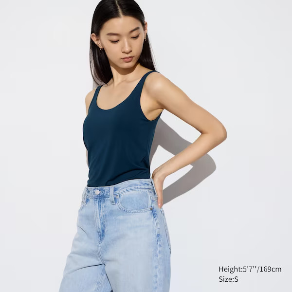 AIRism Bra Sleeveless Top | UNIQLO US | UNIQLO (US)