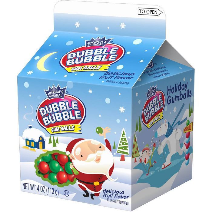 Dubble Bubble Holiday Gumball Carton - 4oz | Target