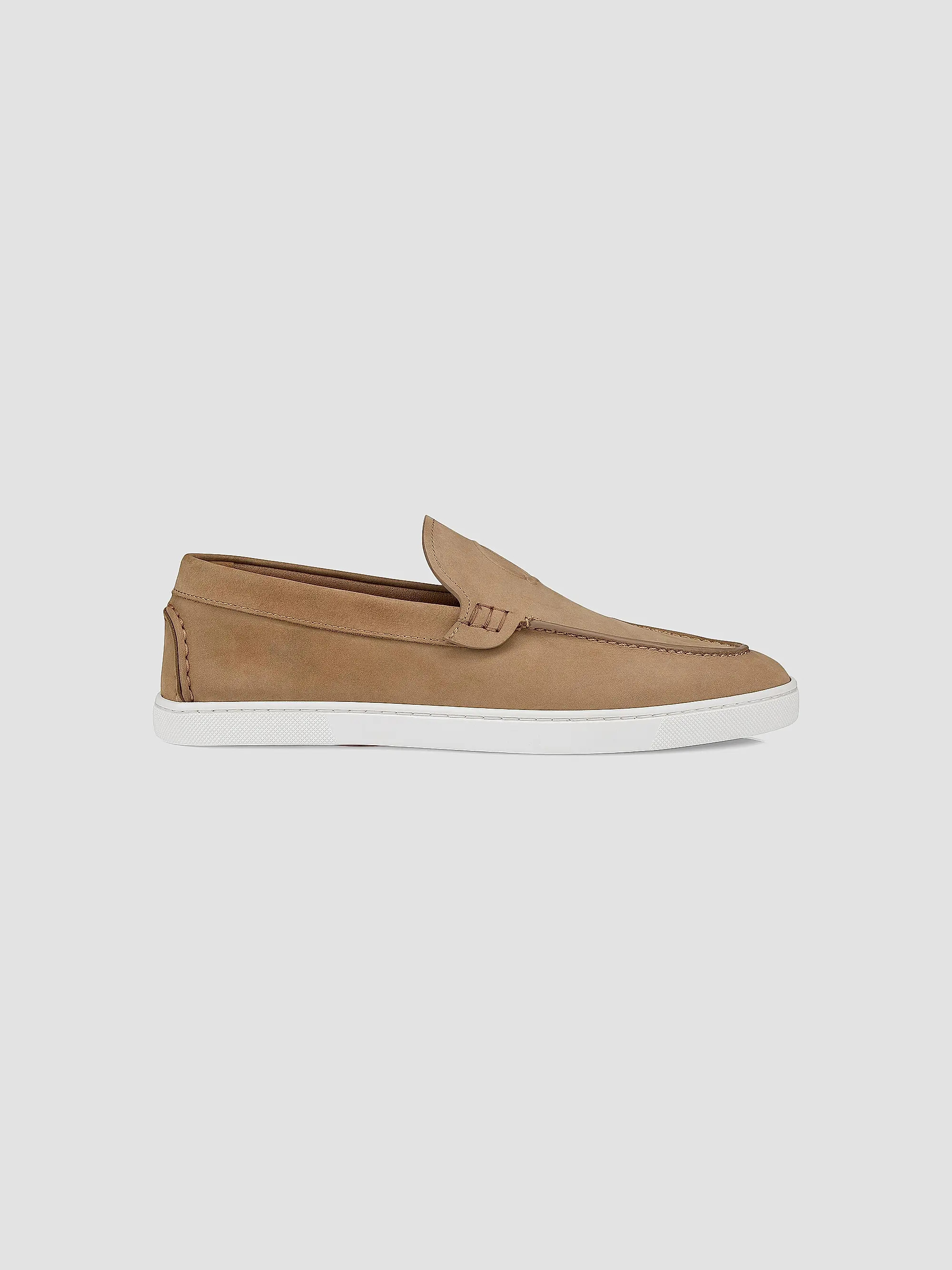 Christian Louboutin Moonboat Leather Loafers | Saks Fifth Avenue | Saks Fifth Avenue