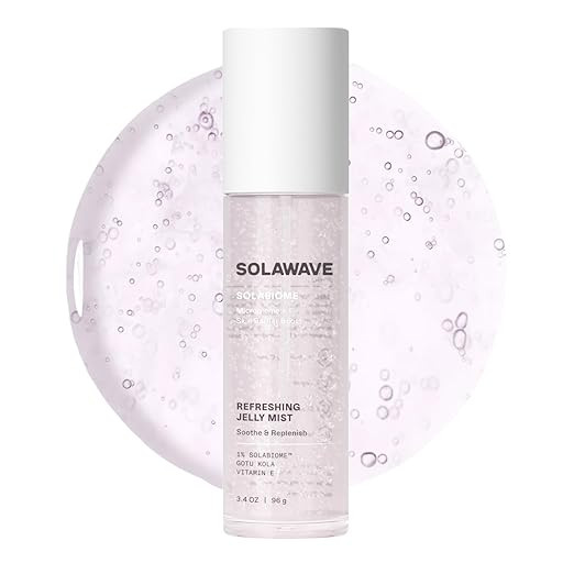Solawave Refreshing Jelly Mist Toner with Gotu Kola, Prebiotics, Probiotics, Hydrating Pro Vitami... | Amazon (US)