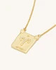 Zodiac Pendant Necklace - 18ct Gold Plated | JW PEI US