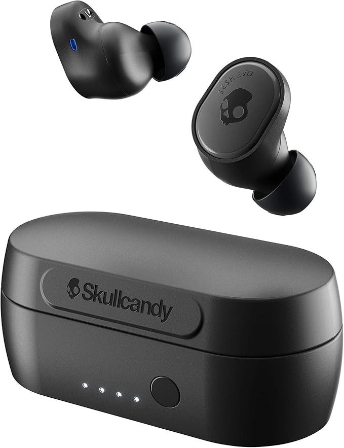 Skullcandy Sesh Evo True Wireless In-Ear Earbud - True Black (Renewed) | Amazon (US)